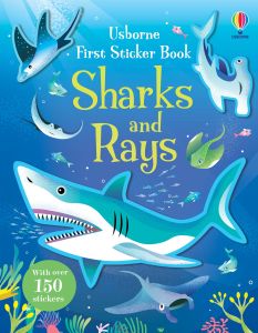 FIRST STICKER BOOK SHARKS AND RAYS