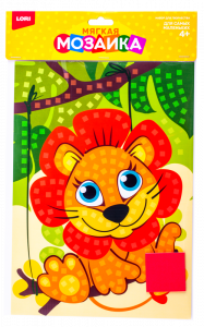 Мягкая мозаика. Большой набор "Львёнок"