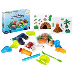 Набор для детской лепки "Чудо-динозавры"