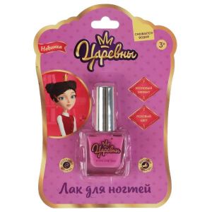 Косметика ДЛЯ ДЕВОЧЕК Царевны лак для ногтей розов неон 