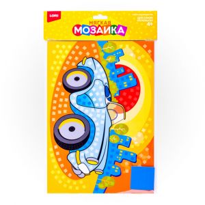 Кэ-009 Мягкая мозаика. Большой набор "Машинка"