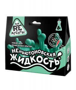 Научно-познавательный набор "Неньютоновская жидкость", зеленый