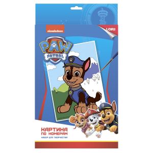 Картина по номерам Щенячий патруль "Гончик"