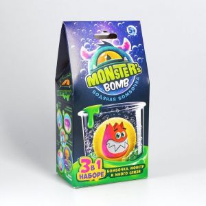 Игрушка в наборе ТМ "Monster's bomb"