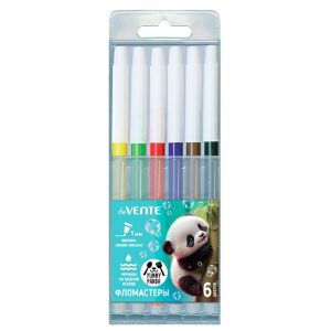 Фломастеры Yummy Panda 6 цветов