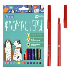 Набор фломастеров АРТ-БРАТВА 12 цв.