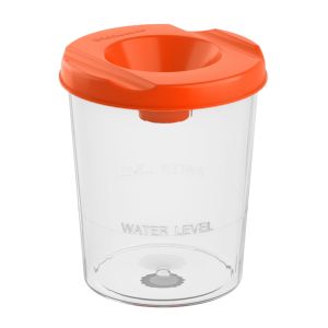 Стакан-непроливайка ErichKrause Neon Solid, оранжевый