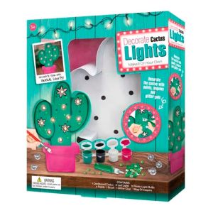 Набор для творчества. Светильник-гирлянда "Кактус"