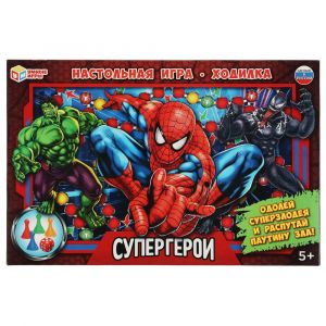 Настольная игра-ходилка "Супергерои"