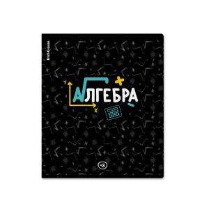 Тетрадь общая ученическая ErichKrause Inscription, Алгебра, 48 листов, клетка