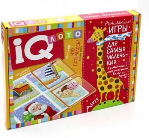 Пластиковое лото для малышей (нов) 3+ Что потерялось? Находим детали