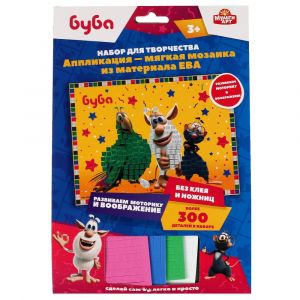БУБА аппликация мягкая мозаика (17х23 см)