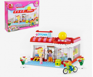 Конструктор «Розовая мечта: супермаркет», 289 деталей