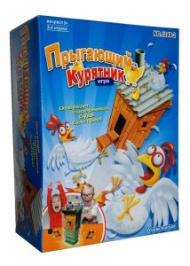 Настольная игра. Прыгающий курятник