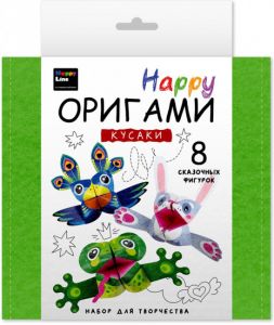 Набор для творчества серии "Настольно-печатная игра" (Happy Оригами. Кусаки)
