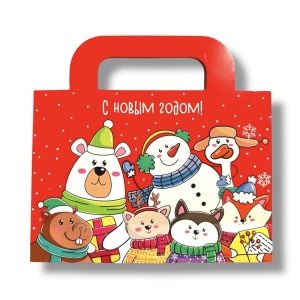 Конверт. «Аққала мен достары. Снеговик и компания» (казахско-русский)