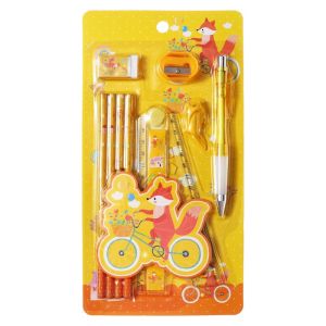 Набор канцелярский желтый 