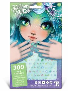 Серия Space: Набор наклеек для ногтей, Мариния, 300 шт.