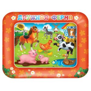 Акваковрик развивающий «Дружная ферма» 7023850. Летние игры