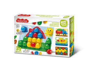Мозаика для самых маленьких "Домик" d40/31 эл Baby Toys арт.03581