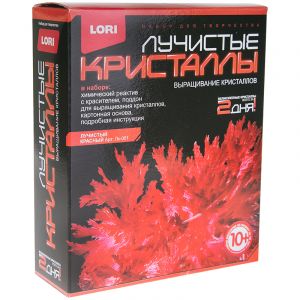 Лк-001 Лучистые кристаллы "Красный кристалл"