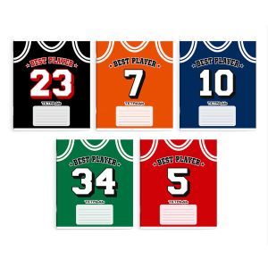 Тетрадь школьная ученическая, 12 л, клетка, ЛУЧШИЙ ИГРОК 