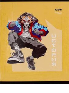  Тетрадь КЛЕТКА 48л. ИСТОРИЯ «МАНГА» стандарт, твин-лак