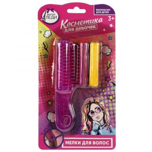 Косметика ДЛЯ ДЕВОЧЕК мелки для волос. 337891 