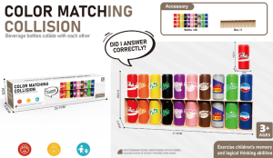 Игра Угадай последовательность Баночки Color matching collision