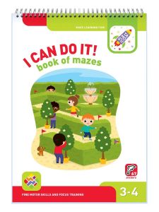 I Can Do It! Book of Mazes. Age 3-4