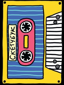 СКЕТЧБУК А5. КАССЕТА