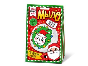 Набор для изготовления мыла. Мыло своими руками "Новогодний венок" арт.05834