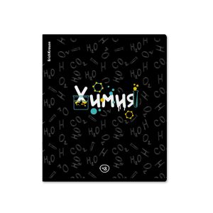 Тетрадь общая ученическая ErichKrause Inscription, Химия, 48 листов, клетка