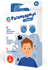 Игра настольная "Развивариус. Логика" 04941