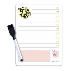 Магнитный планер с маркером «Список дел» малый