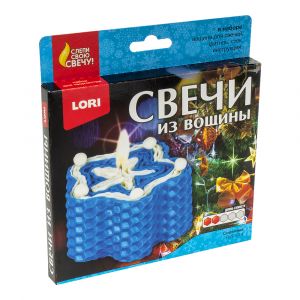 Пз/С-014 Свечи из вощины "Снежинка"