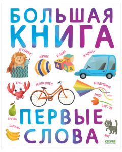 Первые книжки малыша. Большая книга. Первые слова