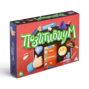 Настольная игра "Позитивиум" для детей, 100 карт, 6+  240505
