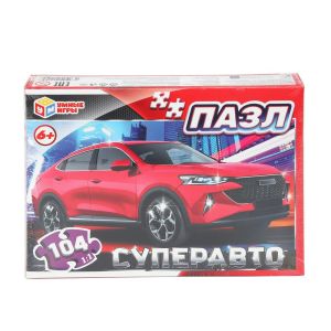 Суперавто. Пазлы в коробке 104 детали