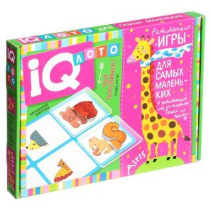 Пластиковое лото для малышей (нов) 2+ Чья половинка? Угадай, кто это