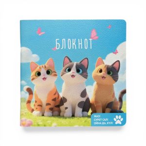 Блокнот "Мысықтар" (клетка)