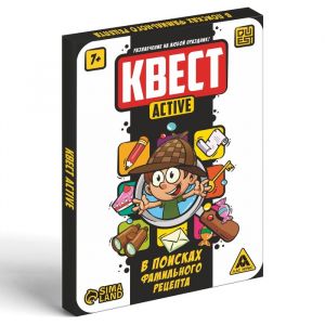 Квест-activ "В поисках фамильного рецепта", 36 карт, 7+ 6970399