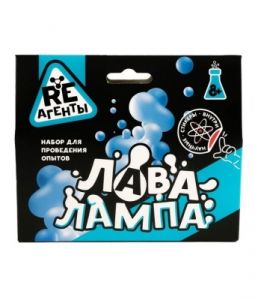 Научно-познавательный набор "Лава-лампа", синий