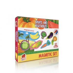Магнитная игра. Овощи и фрукты