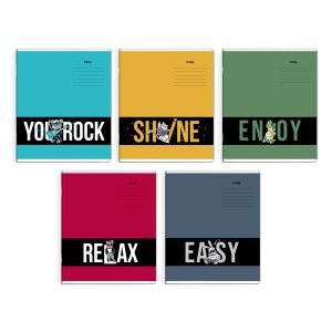 Тетрадь школьная ученическая, 12 л, линия, РАДОСТИ ЖИЗНИ