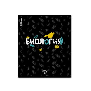 Тетрадь общая ученическая ErichKrause Inscription, Биология, 48 листов, клетка