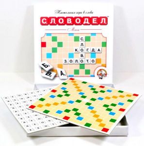 Игра настольная "Словодел. Мини" (картон) бел