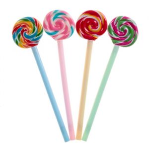 Ручка гелевая-прикол Леденец МИКС 4352330