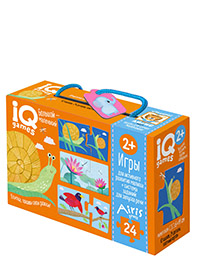 IQ игры для самых маленьких. Парочки. Большоймаленький. 2+ Запуск речи