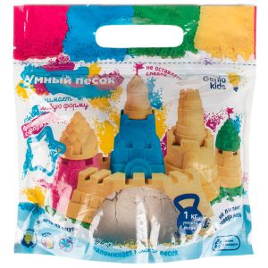 Набор для детского творчества "Умный песок бесцветный 1кг"